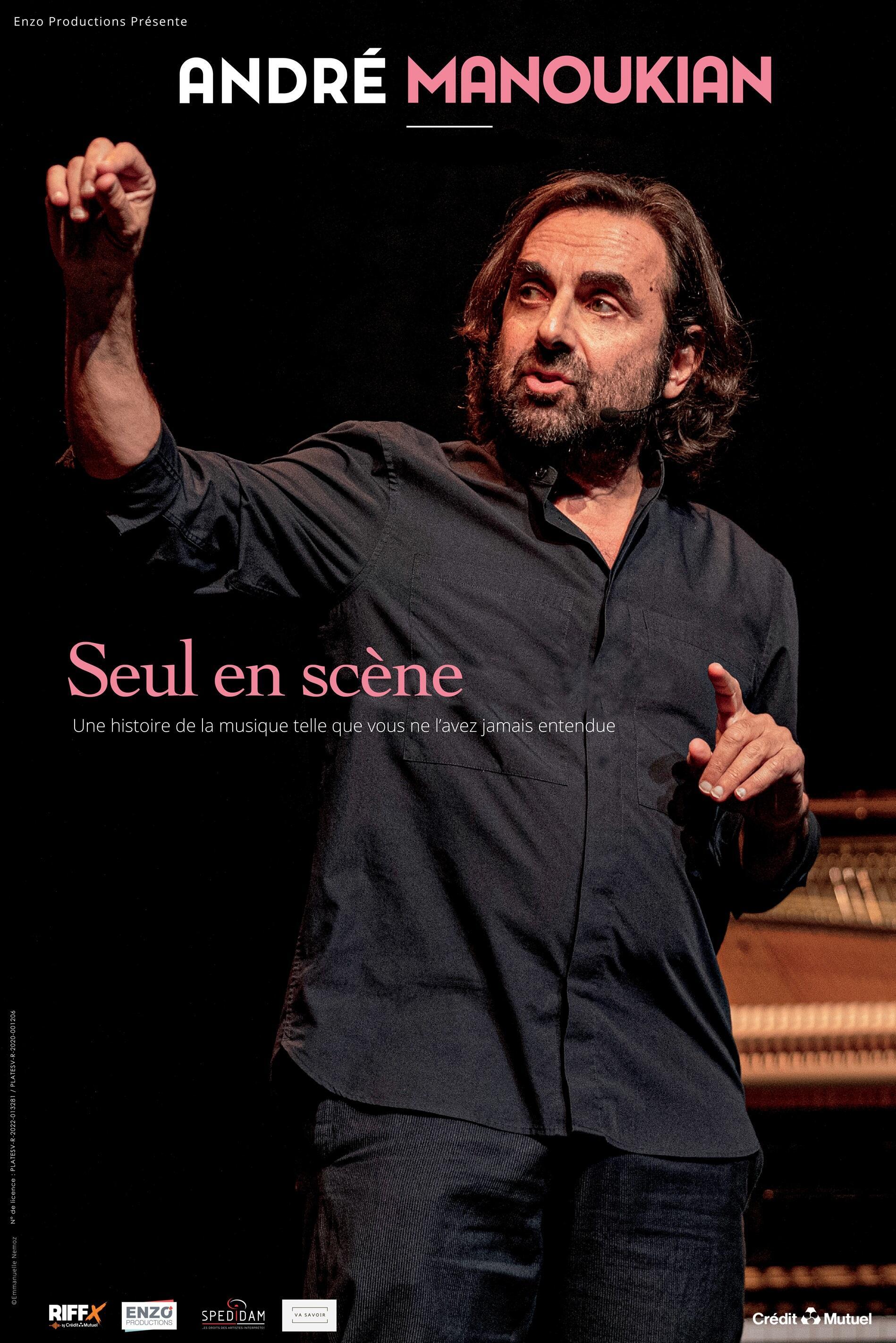 ANDRÉ MANOUKIAN - Conférences - Lectures - Billet & Réservation