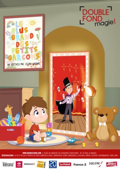 LE PLUS GRAND DES PETITS GARÇONS Spectacle de Magie Billet