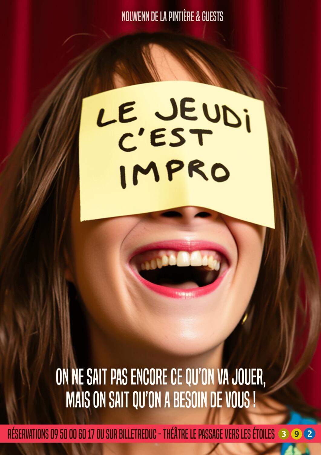 LE JEUDI, C'EST IMPRO !