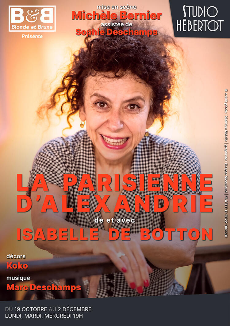 isabelle_de_botton_la_parisienen_d_alexandrie_thetare_studio_hebertot_affiche_1789719841