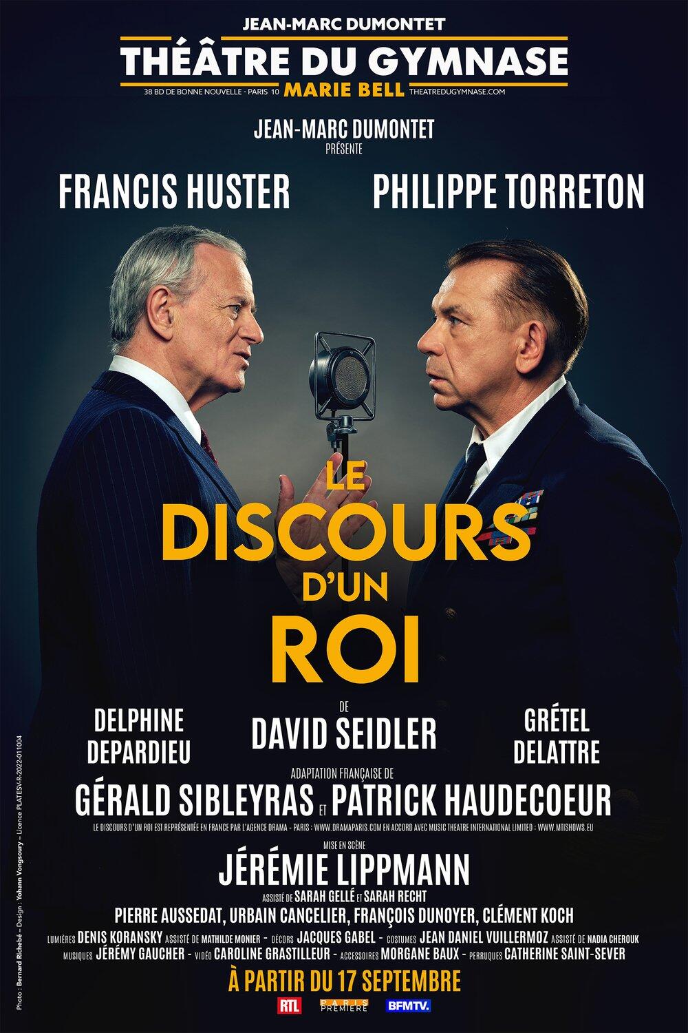 LE DISCOURS D'UN ROI