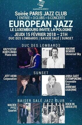 EUROPEAN JAZZ : LE LUXEMBOURG INVITE LA POLOGNE (Le Baiser Sale)