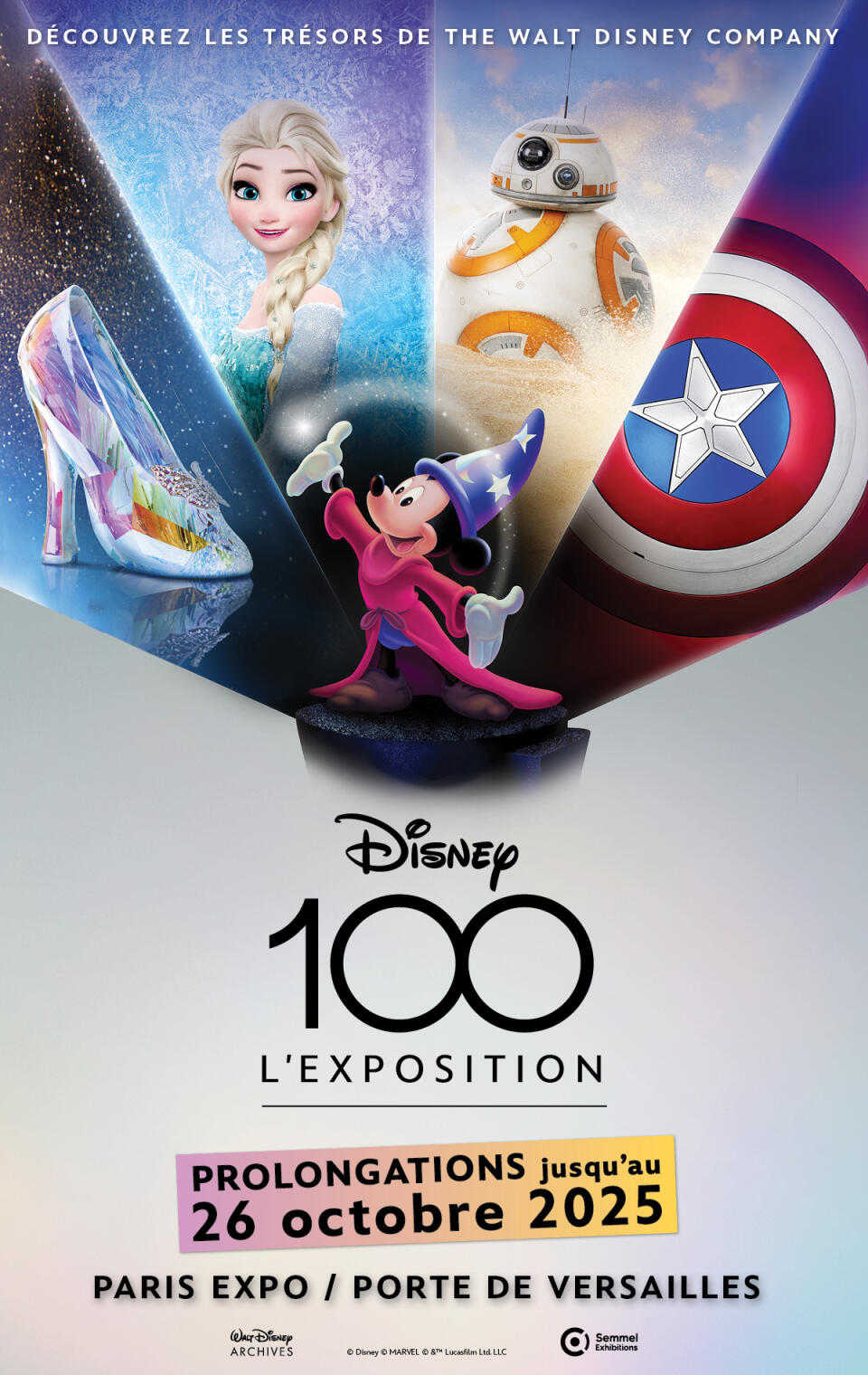 Disney100 : L’Exposition - Billet VIP Open - Paris Expo